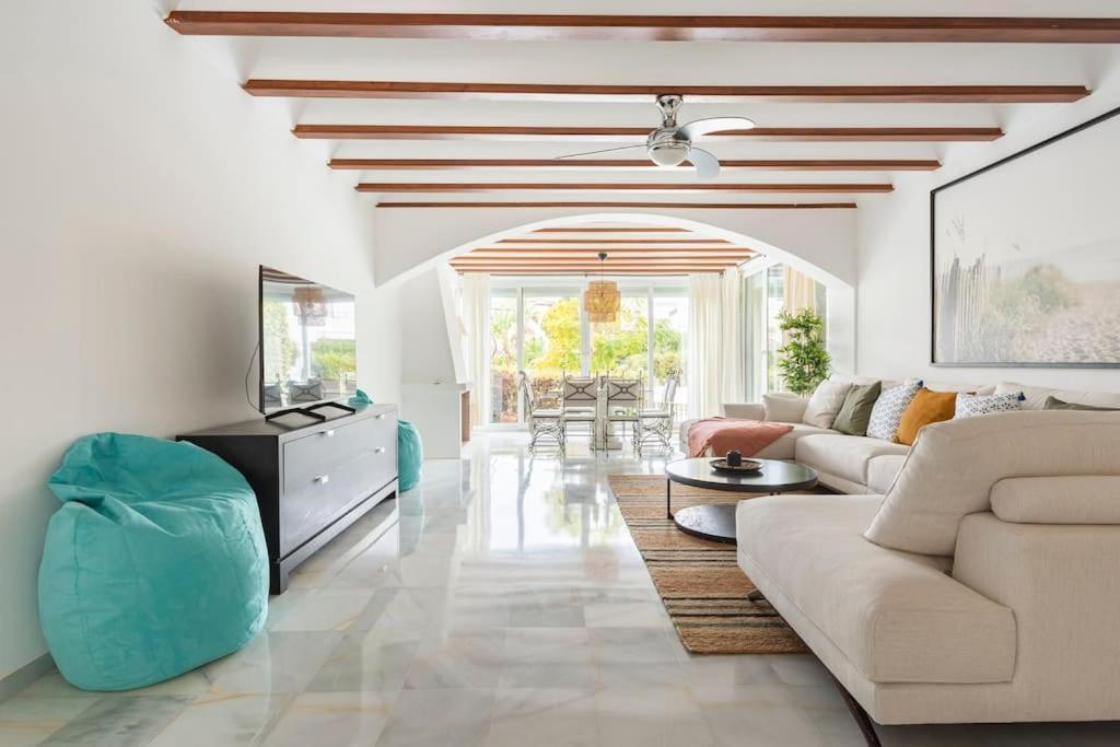Stylish Spanish 3 Bd Townhouse On The Golden Mile Marbella Zewnętrze zdjęcie
